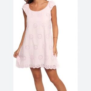 Petal & Pup Pammy Eyelet Cotton Minidress